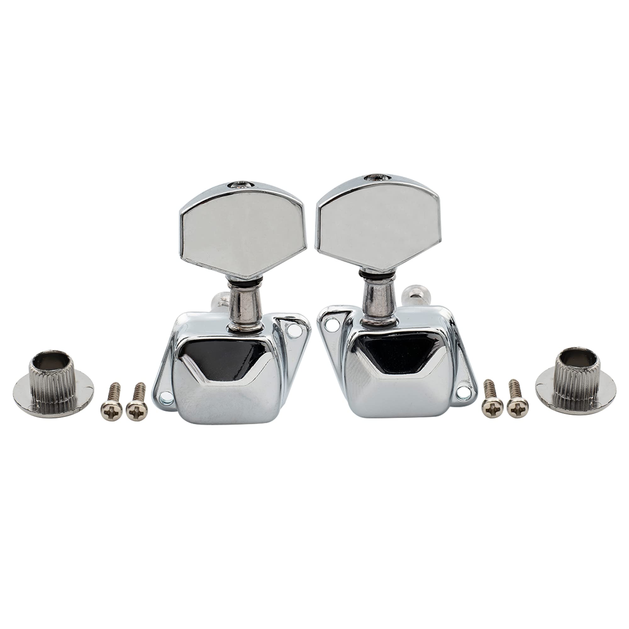 Musiclily 3L+3R Semi Closed Guitar Tuners Guitar String Tuning Pegs Keys Machine Heads Set For Epiphone Les Paul Sg Style Electr