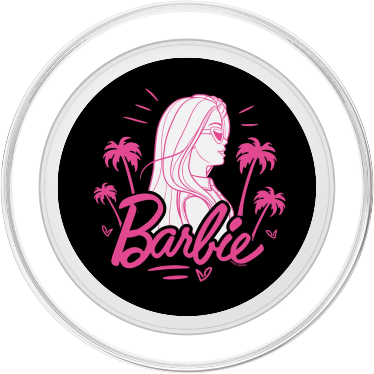 Barbie   Barbie With Palm Trees Logo Popsockets Magsafe Popgrip For Iphone