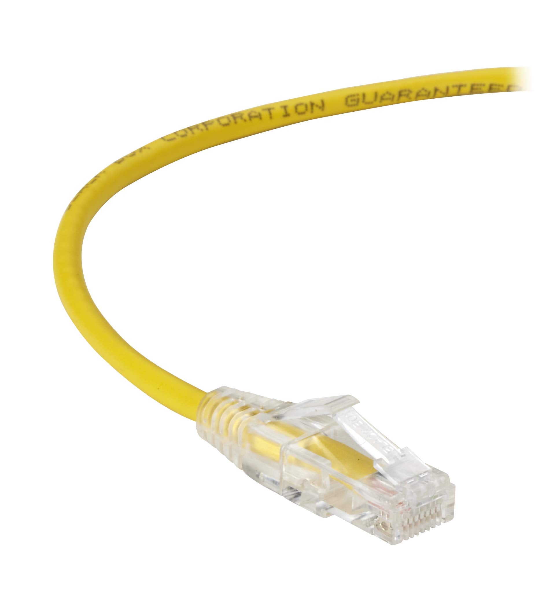 Black Box Cat6A Utp Slim Net Patch Cable, 28Awg, 500 Mhz, Pvc   14.76 Ft Category 6A Network Cable For Patch Panel, Network Devi