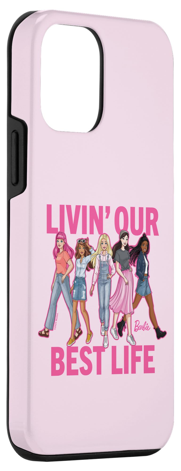 Iphone 12 Mini Barbie Livin ' Our Best Life Case