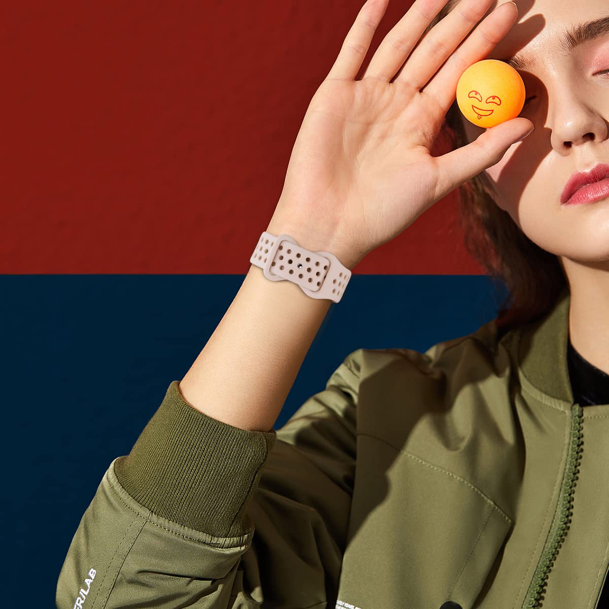 Svisvipa Sport Bands Compatible For Apple Watch Bands 42Mm 44Mm 45Mm 49Mm,Soft Silicone Sport Women Men Replacement Strap Compat