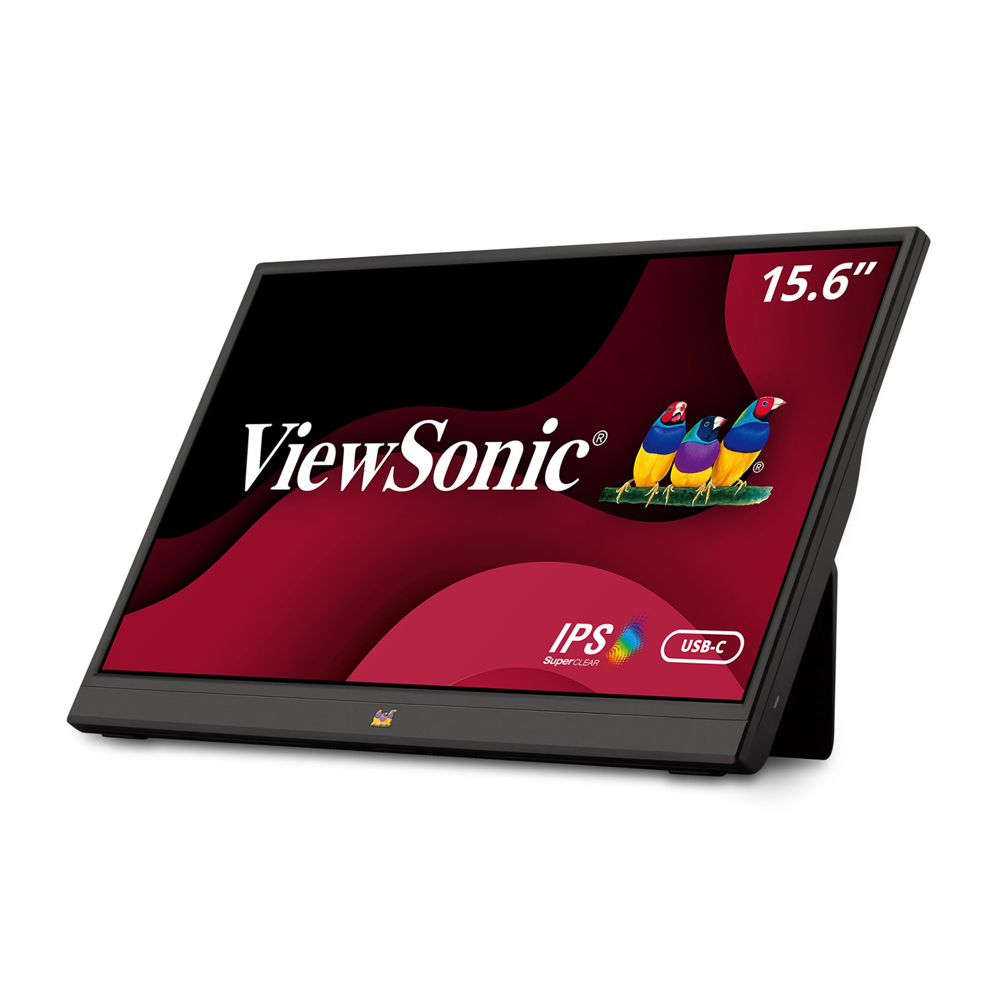 Viewsonic Va1655 156 Inch 1080P Portable Ips Monitor With Mobile Ergonomics, Usb C And Mini Hdmi For Home And Office