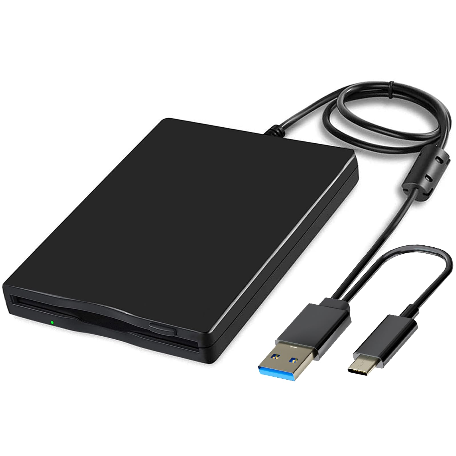 Floppy Disk Reader Plug And Play External Floppy Disk Reader Usb 3.5 Inch Usb Floppy Disk Reader 1.44 Mb Fdd Portable Floppy Dis