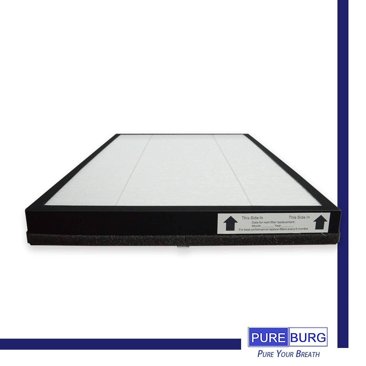 Pureburg Ap450 True Hepa Replacement Filter Compatible With Envion Allergy Pro Ap450 Air Purifier,Replaces Part# Ap450F, H13 Air