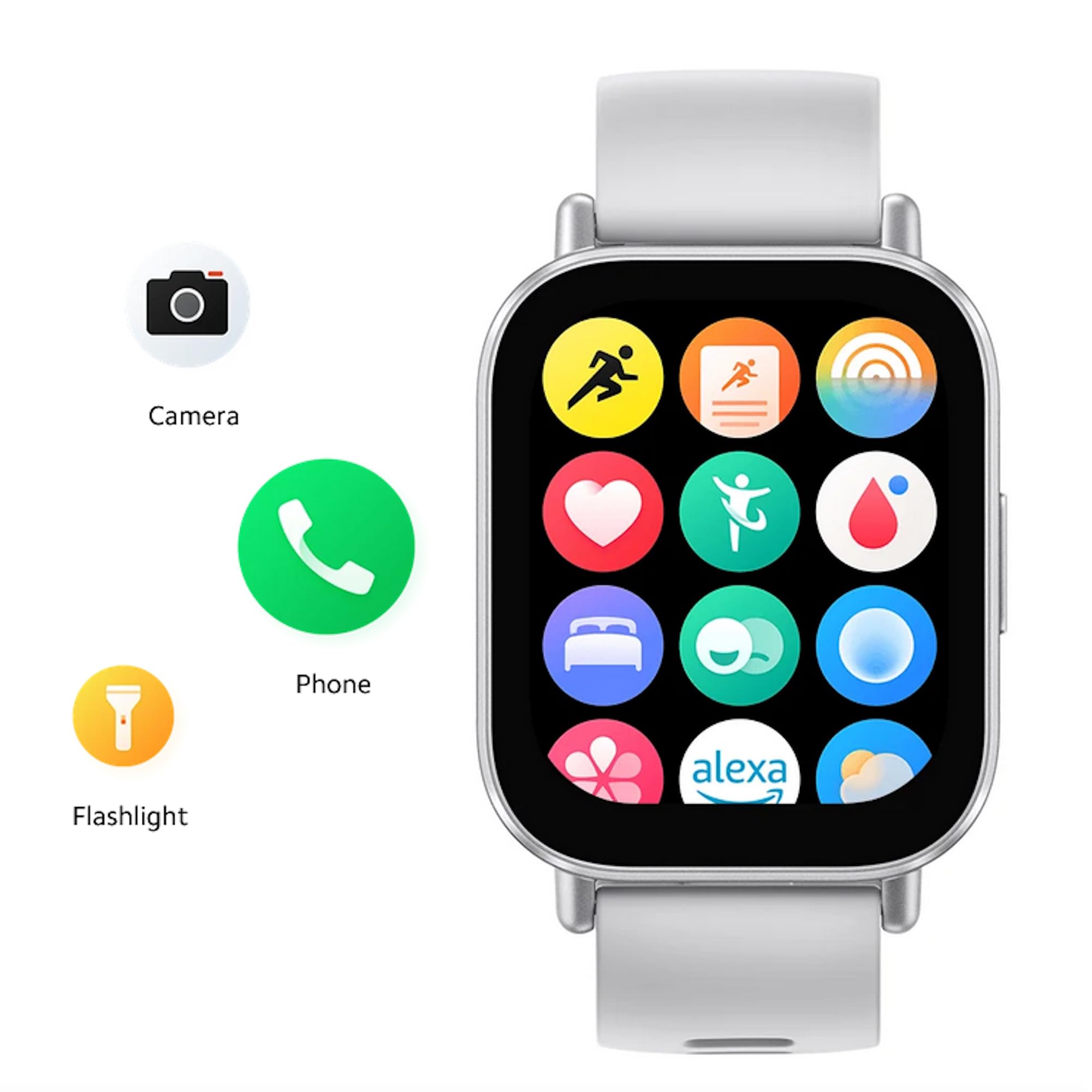 Xiaomi Redmi Watch 5 Active Smartwatch, 2.0'' Lcd Display, 18 Days Of Battery Life, 140+ Sports Modes, 5Atm Waterproof, Bluetoot