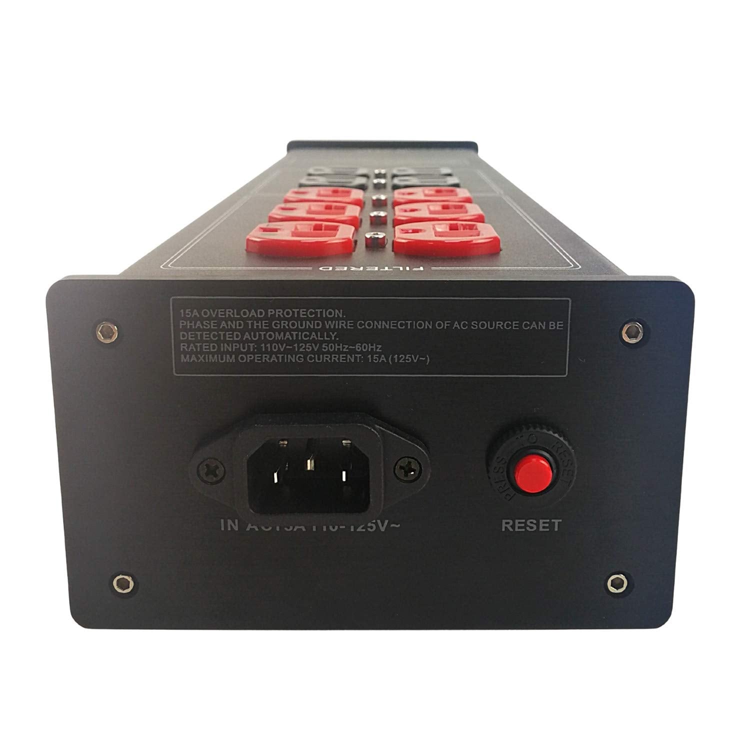 Ac Power Filter Power Conditioner   Waudio Ac Power Purifier With Surge Protector, Black