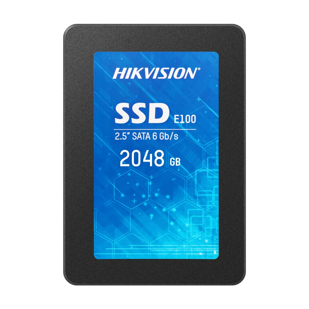 Hikvision 2048 Gb 2.5Inch Sata Internal Ssd  560Mb/S Read & 500Mb/S Write  5Year Warranty (HsSsdE100/2048Gb)