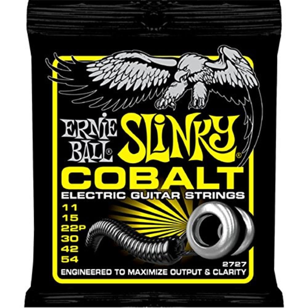 Ernie Ball Beefy Slinky Cobalt Electric Guitar Strings, 11 54 Gauge (P02727)