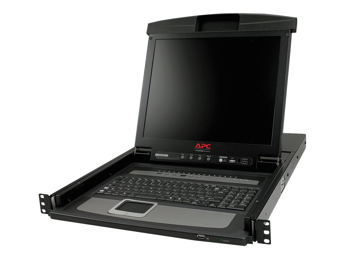 17 Rack LCD Console Analog KVM Switch