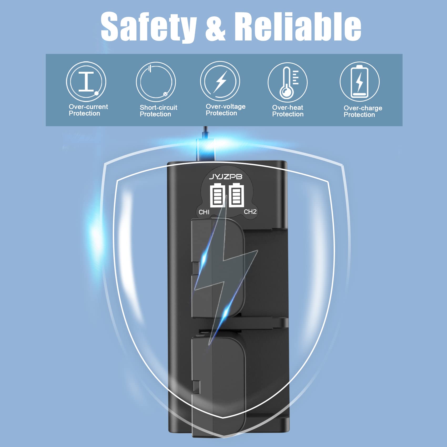 Jyjzpb 2 Pack Np F550 Batteries And Dual Charger Compatible For Sony Np F970 F750 F770 F960 F550 F530 F570 Ccd Sc55 Tr516 Tr716