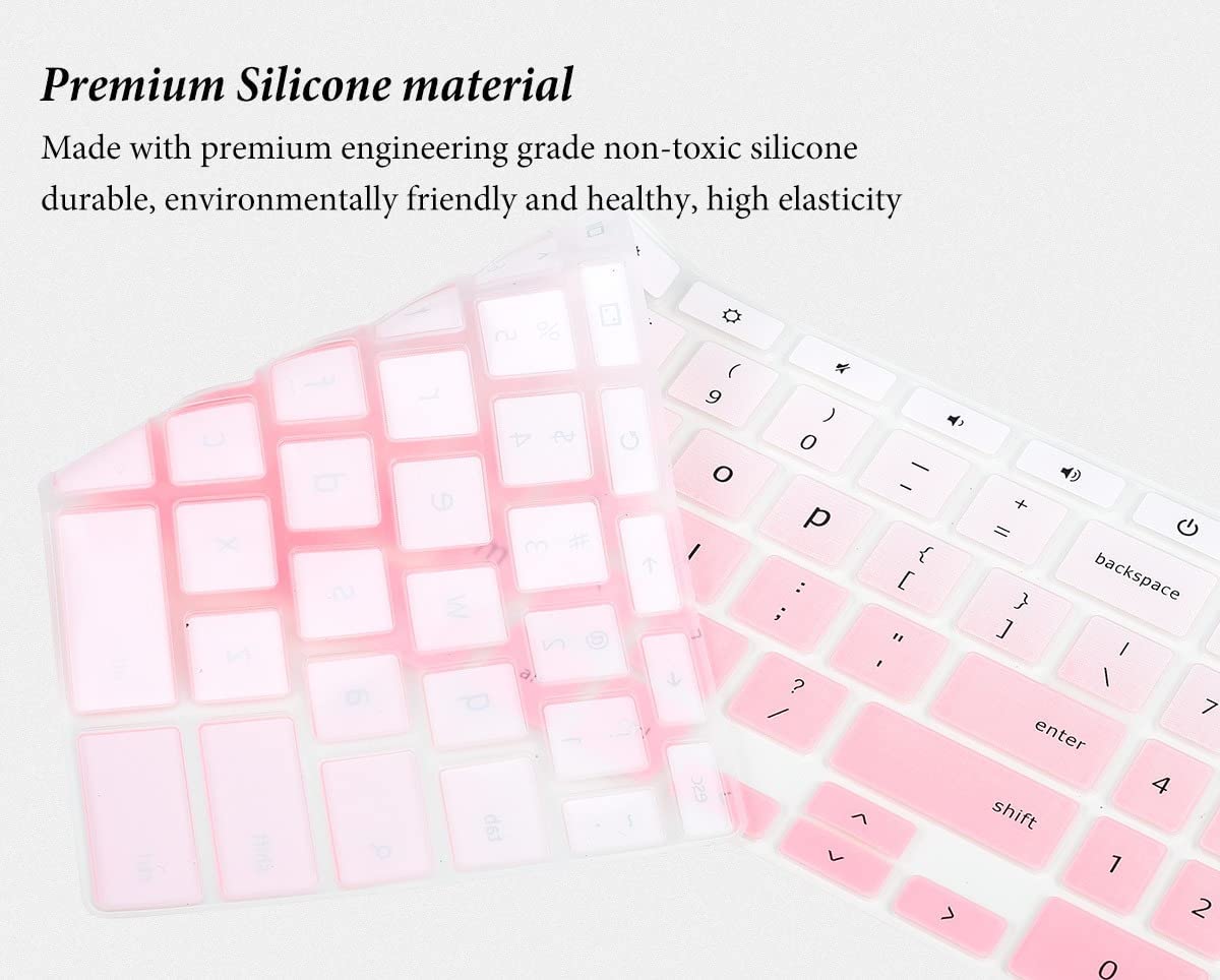 Keyboard Cover For 15.6'' Acer Chromebook 315 Cb315 3Ht/Acer Chromebook 715 Cb715/17.3'' Acer 317 Chromebook Laptop With Numeric