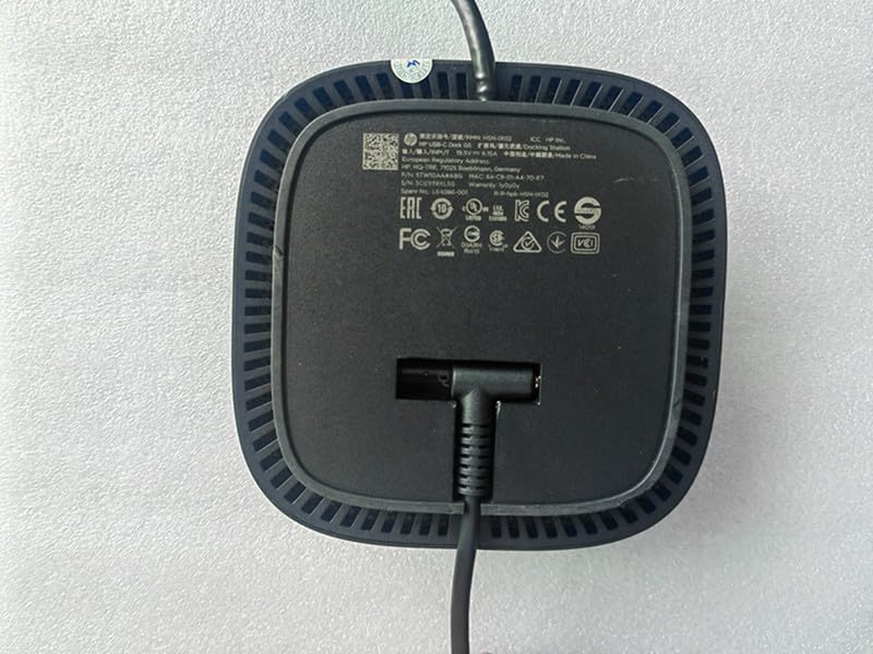 120W Charger Fit For Hp Usb C Dock G5 Station Power Cord, Hp 710415 001 120W Power Adapter