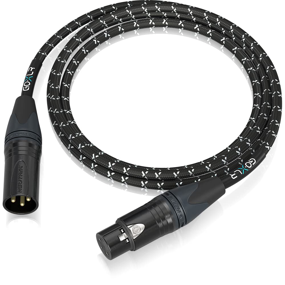 Tc Helicon Goxlr Mic Cable Oxygen Free 3.0 M (10 Ft) Microphone Cable With Xlr Connectors