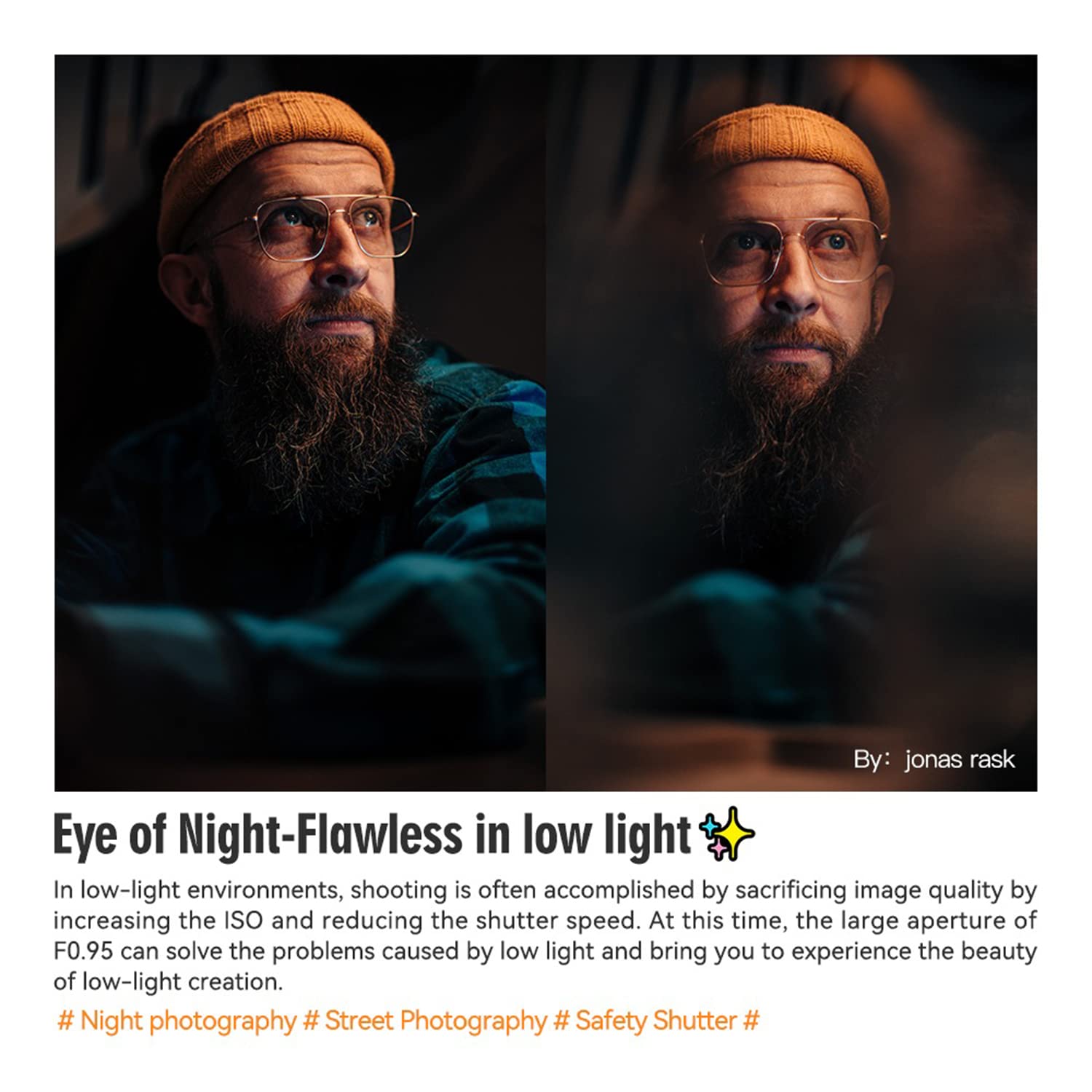 Ttartisan 35Mm F0.95 Manual Fixed Lens Aps C Larger Aperture Lenses For Sony E Mount Cameras A5000 A5100 A6000 A6100 A6300 A6400