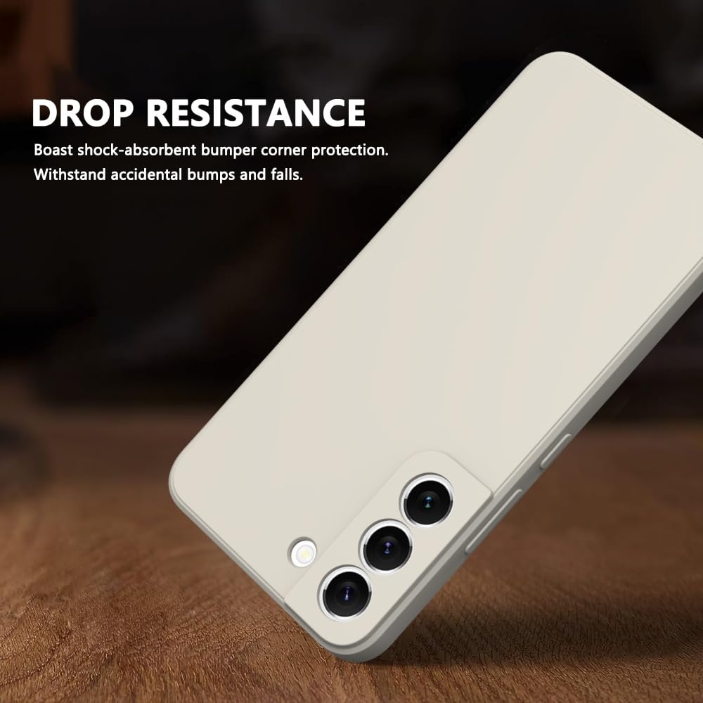 Wogroo For Samsung Galaxy S22 Plus Case White, Scratch Resistant With Soft Touch, Slim Thin Phone Cover For Samsung Galaxy S22 P