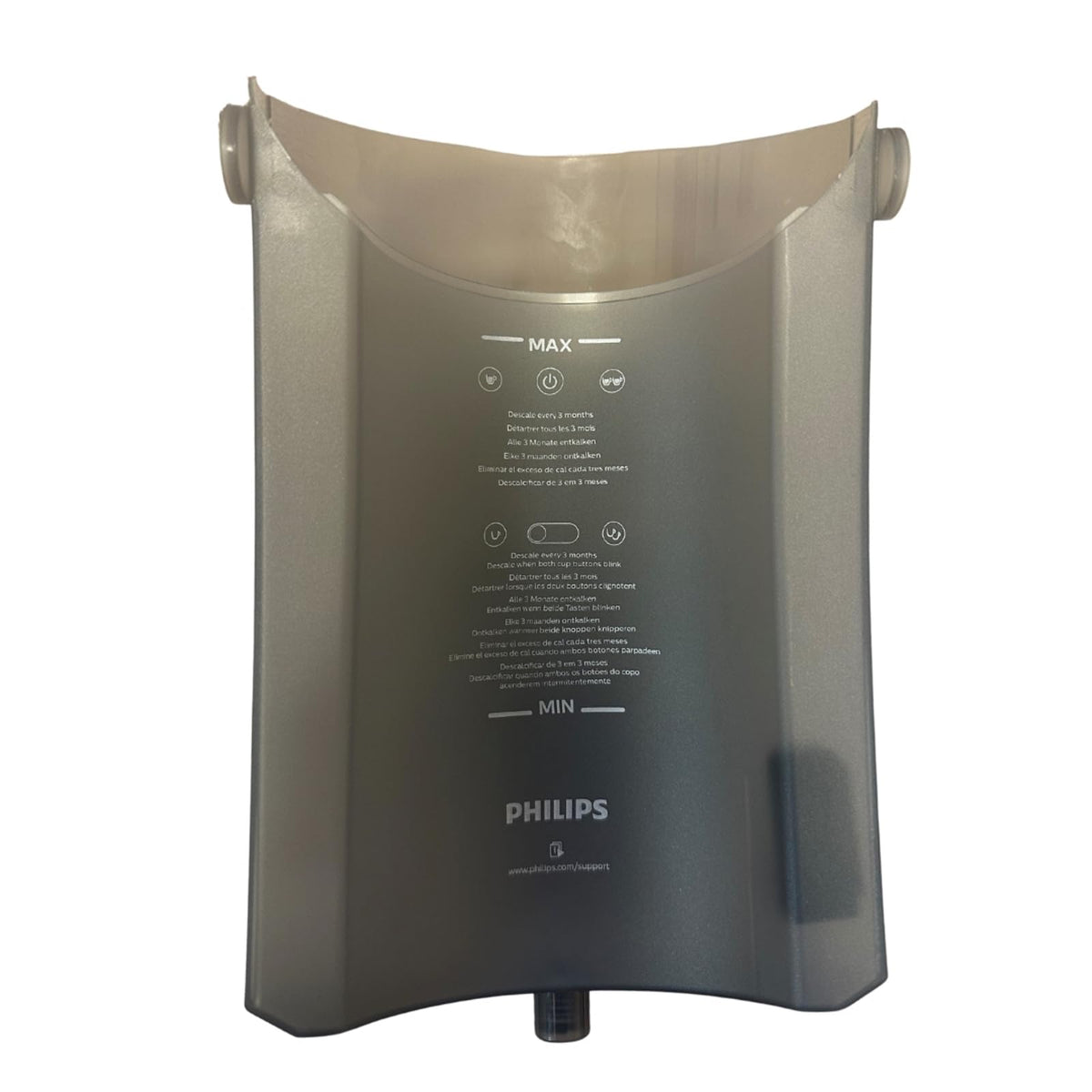 Senseo Original 3425944450 Water Tank For Hd 7810/7812 7811 / Soft Grey