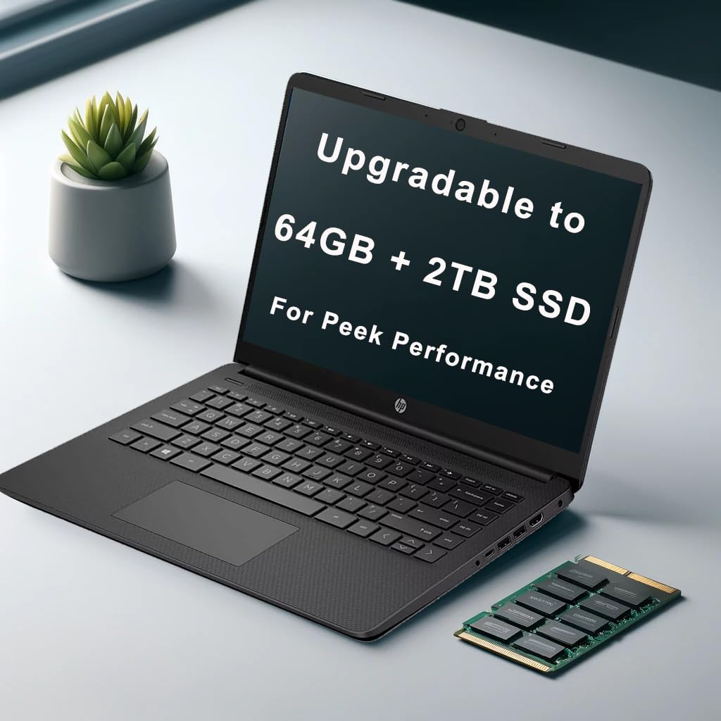 Hp Pavilion Laptop, 14'''' Hd Display, Intel Pentium Silver N5030, 16Gb Ram | 1Tb Ssd, Long Battery Life, Wifi, Hdmi, Bluetooth,