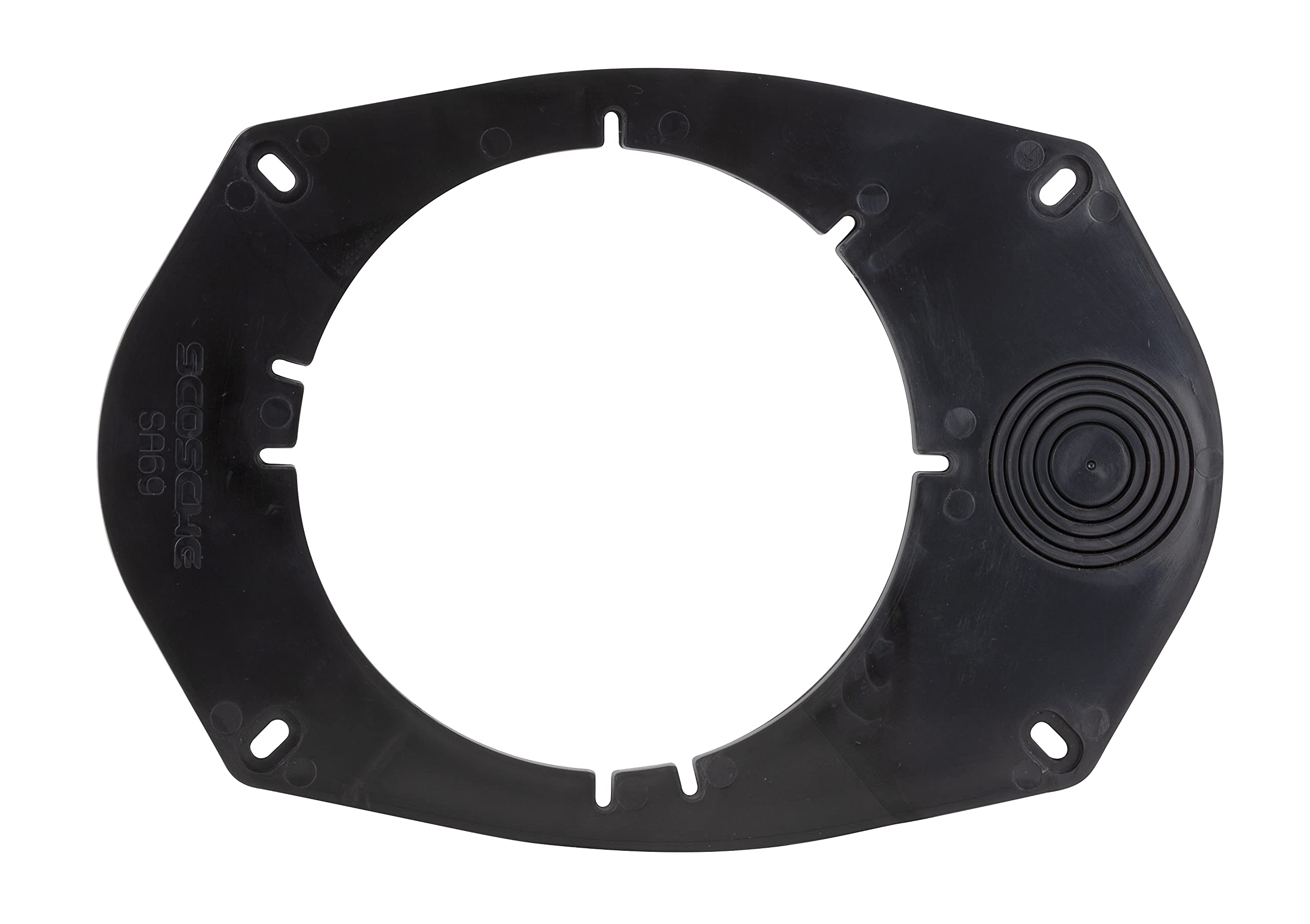 Scosche Compatible With Select Import And Domestic Vehicles Universal 6'' X 9'' To 5.25''   6.5'' Speaker Adapters (1 Pair) Sa69