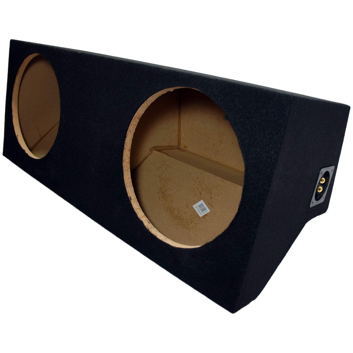 American Sound Connection Asc Ford Mustang Coupe 2005 2014 Dual 12'' Subwoofer Custom Fit Sub Box Speaker Enclosure