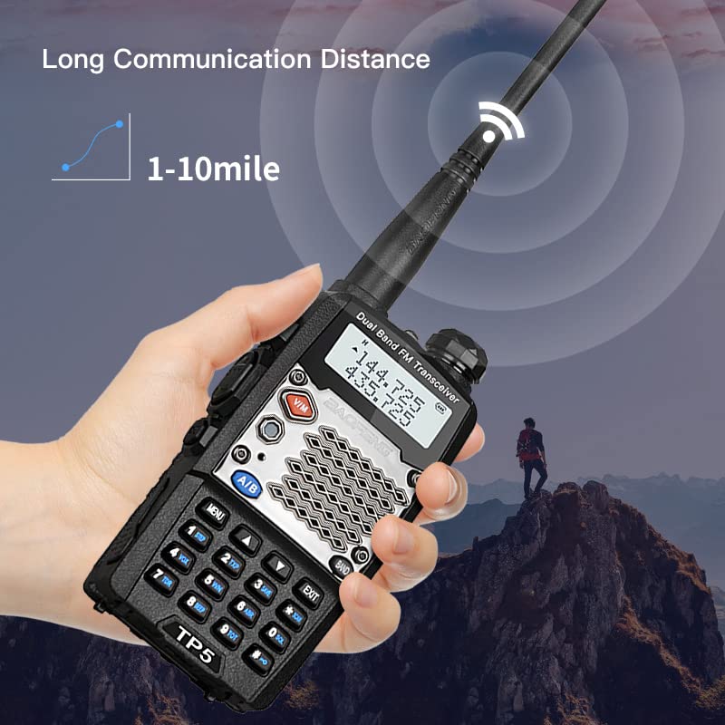 Baofeng Uv 5R Upgraded Version 8W Ham Radio, 2Rd Gen Uv5R (Uv5R Upgrade Version) 2 Pack