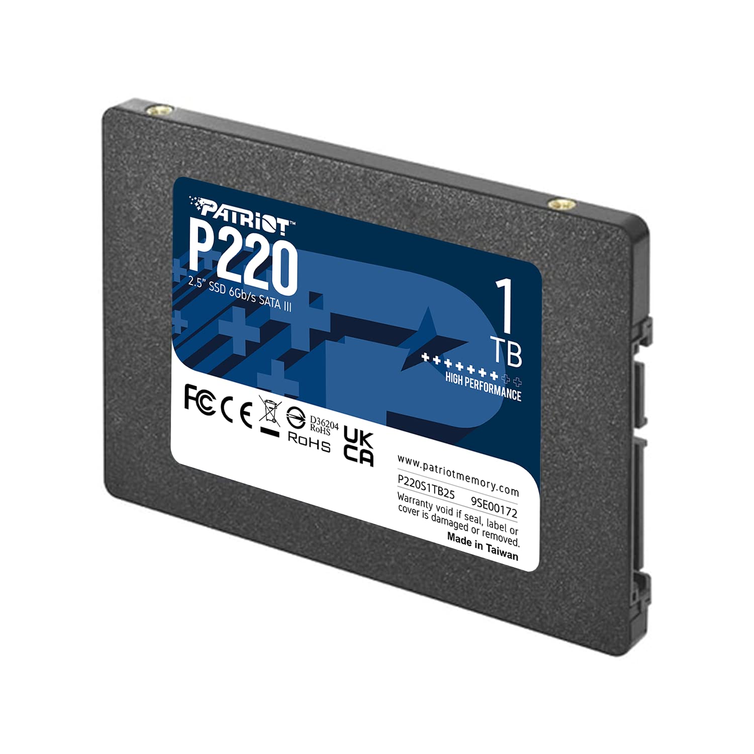 Patriot P220 1Tb Internal Ssd - Sata 3 2.5 - Solid State Drive - P220S1Tb25