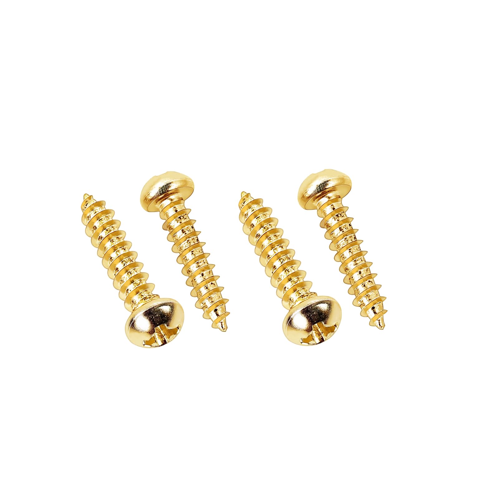 Banworks Stainless Steel American #2 X 3/8 Guitar Tuning Keys Pegs Screws Guitar/Bass Tuning Machine Head Screws For Gibson Les