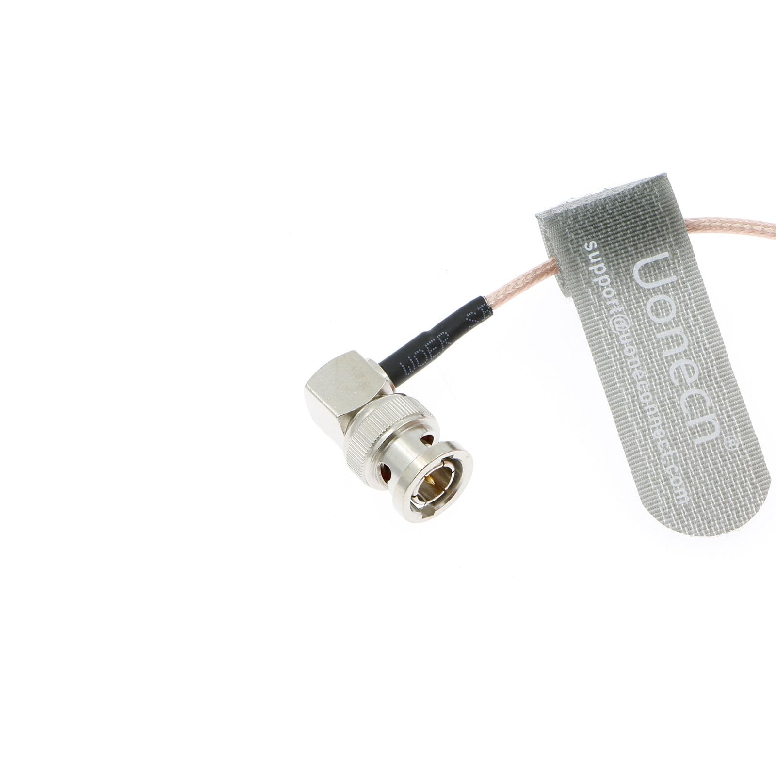 Uonecn Rg179 Right Angle Bnc To Right Angle Din 1.0/2.3 Mini Bnc 75Ohm Coaxial Cable Video Cable For Blackmagic Hyperdeck Shuttl