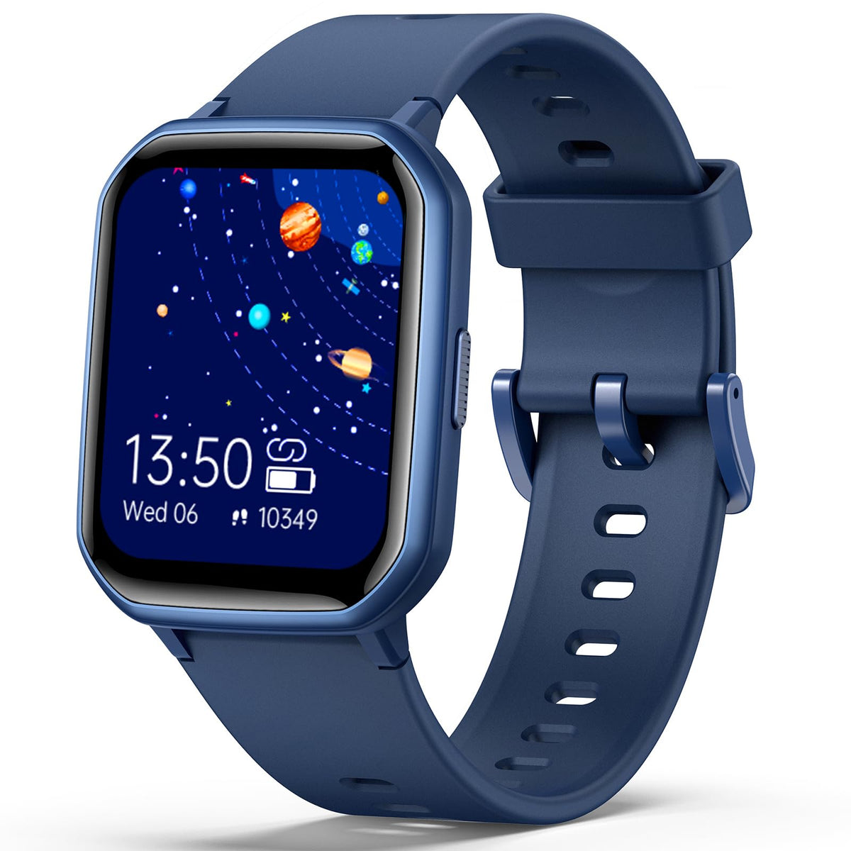 Teslahero Kids Smart Watch For Boys Girls,Children Fitness Tracker With Heart Rate Sleep Monitor,Waterproof Activity Tracker Ped