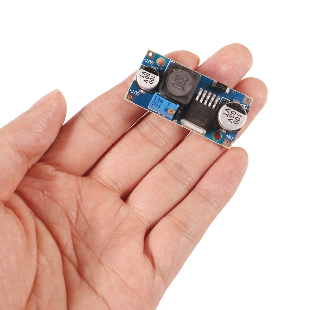 5Pcs Lm2596Hvs Dc Dc Step Down 48V Input Adjustable Buck Converter Power Module 3.2 40V Step Down Voltage Switching Regulator El