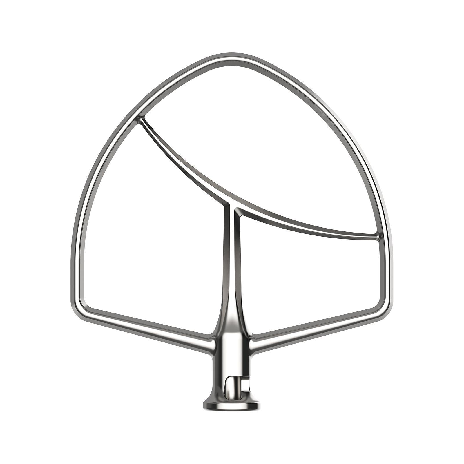 Stainless Steel Flat Beater For Kitchenaid Stand Mixer,5Plus/6Qt Bowl Lift Paddle Attachment For Kitchenaid Mixer,Kitchenaid Bea