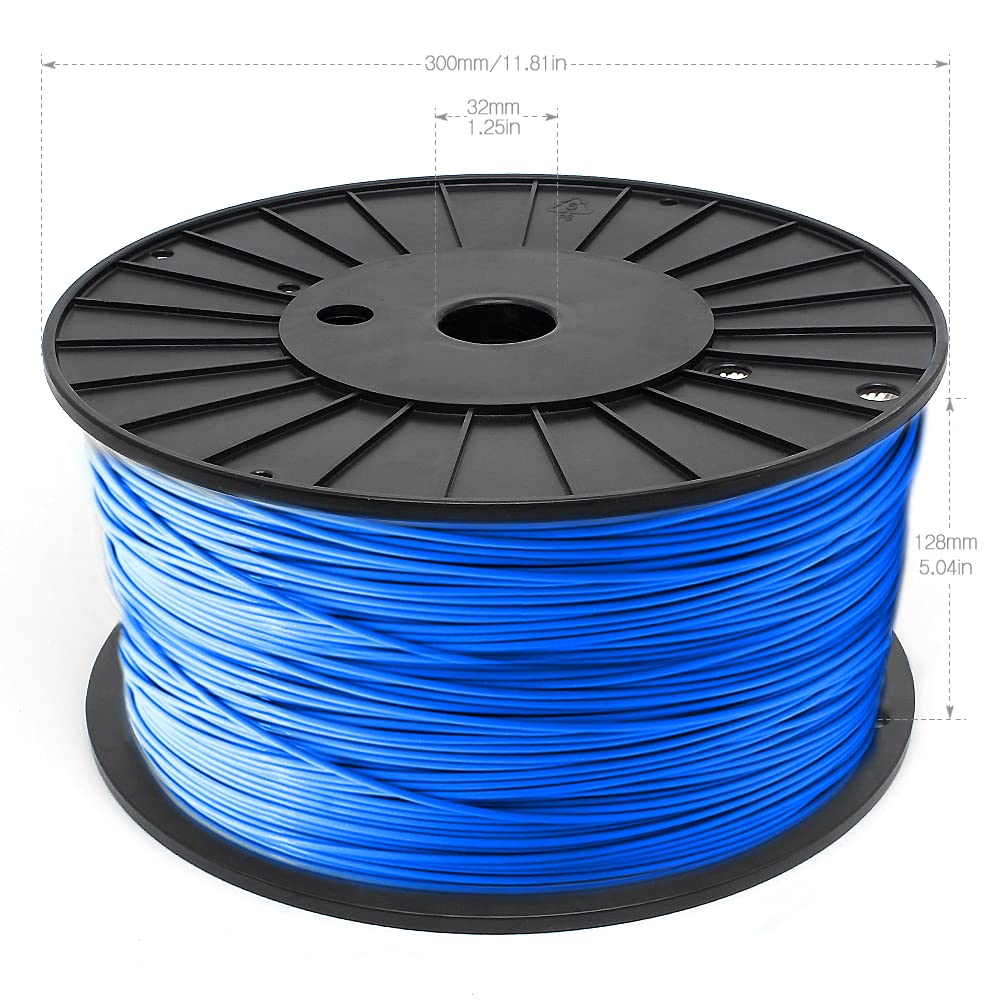 Reprapper Blue Pla Filament For 3D Printer & 3D Pen 1.75Mm (