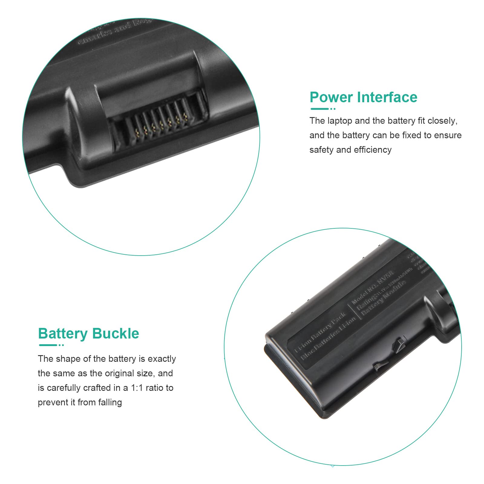 Fancy Buying New Laptop Battery For Acer Aspire 5532 5732Z 5334 5517 As09A31 As09A61 As09A41 As09A51 As09A71 As09A75, Bell Easyn