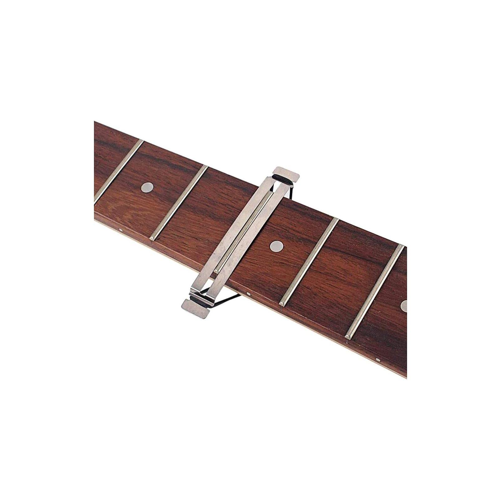 Liyafy Guitar Luthier Tool Kit Metal String Spreaders + Fingerboard Guard With Rubber Band For Guitars Bass Repair Maintenance