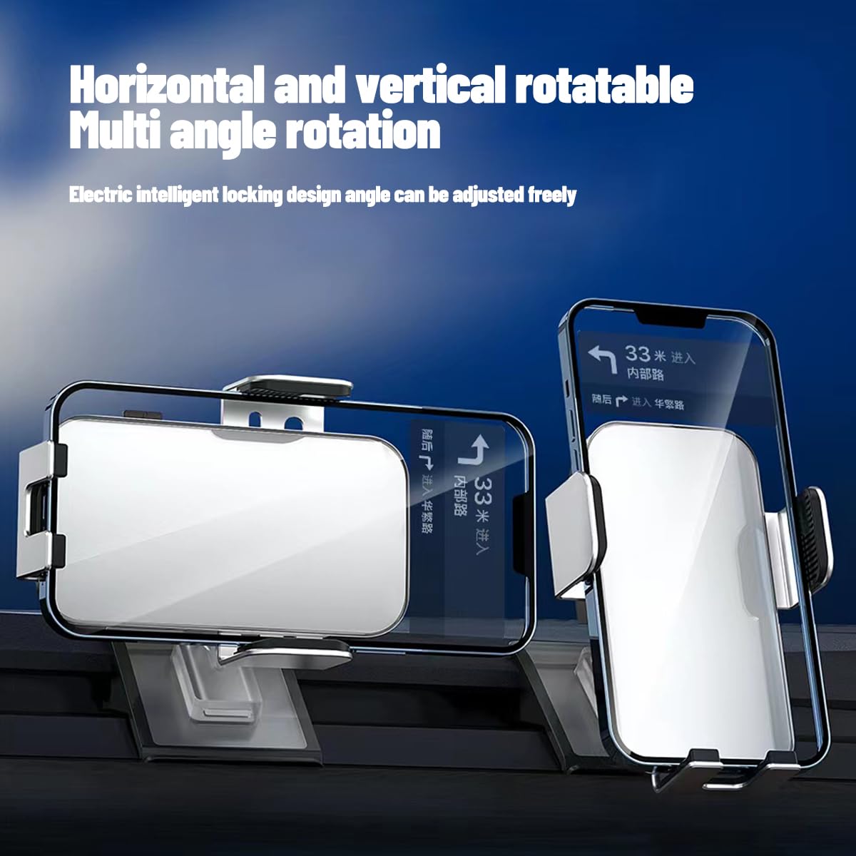 Diocnad Compatible With 2024 2025 Tesla Model 3 / Highland Phone Mount Holder Auto Clamping Car Phone Mount Air Vent Interior Ac