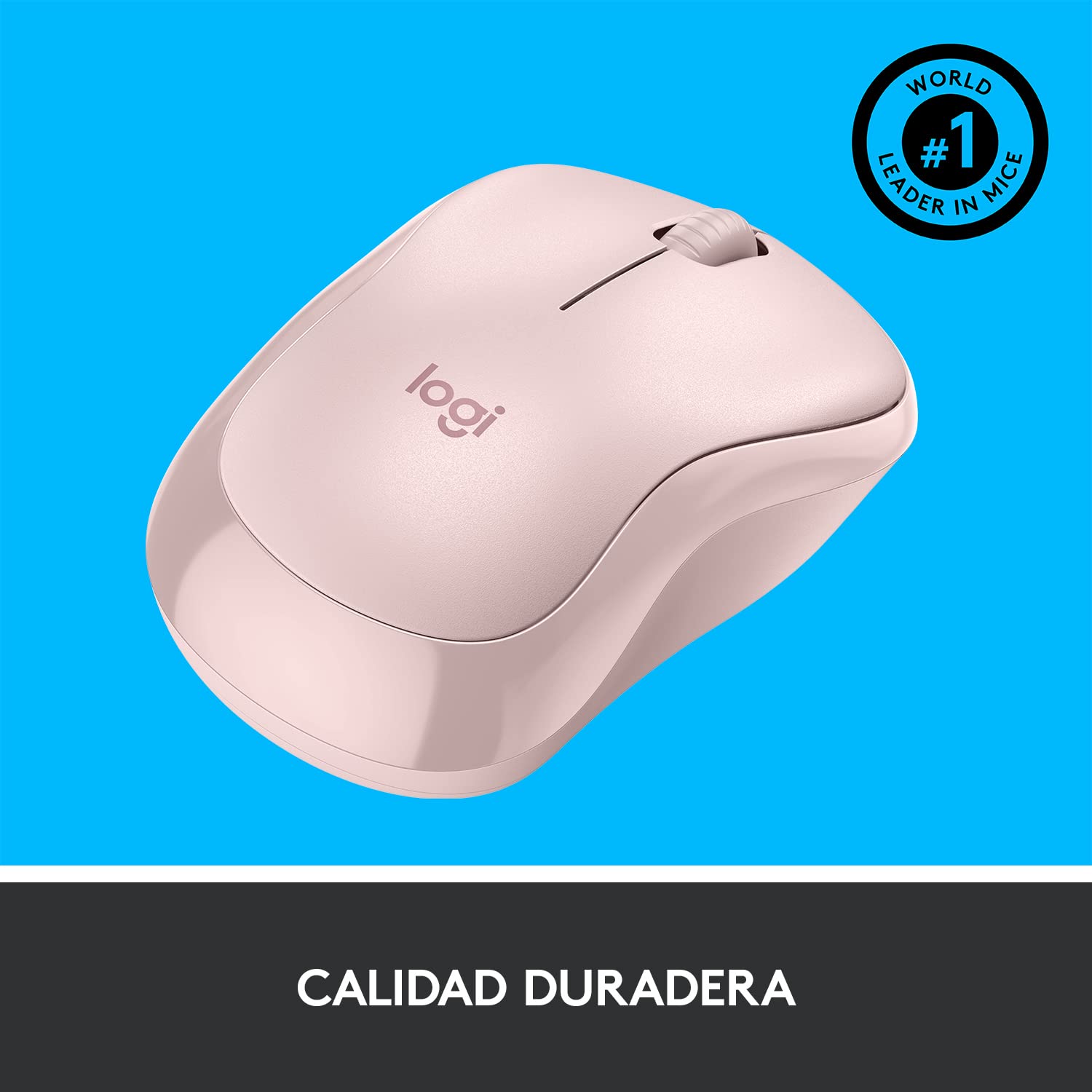 Logitech M220 Silent Wireless Mouse, 2.4 Ghz With Usb Receiver, 1000 Dpi Optical Tracking, 18-Month Battery, Ambidextrous, Compa