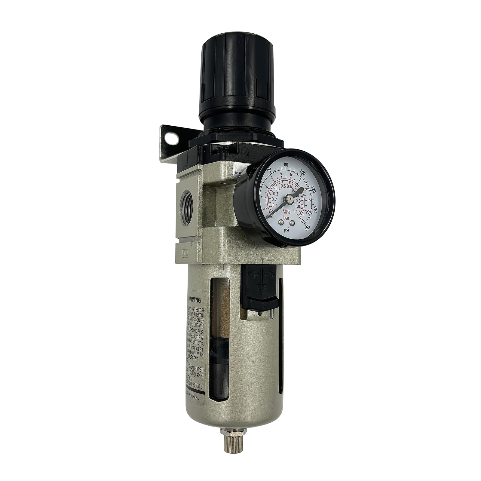 Primefit FR1203G 1/2-Inch Air Filter Regulator Combo with Gauge