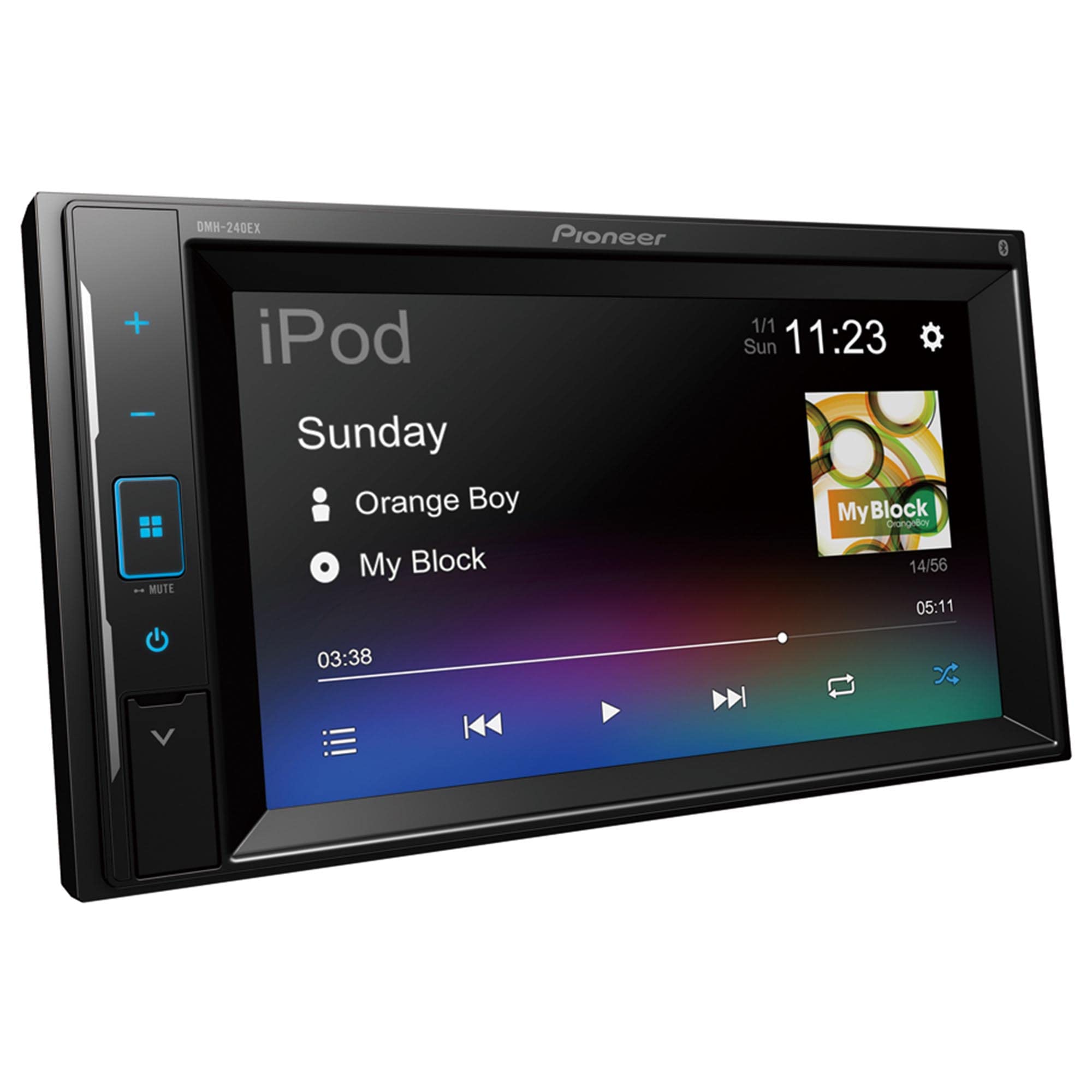 PIONEER CAR DMH240EX PIONEER DD MECHLESS Bluetooth