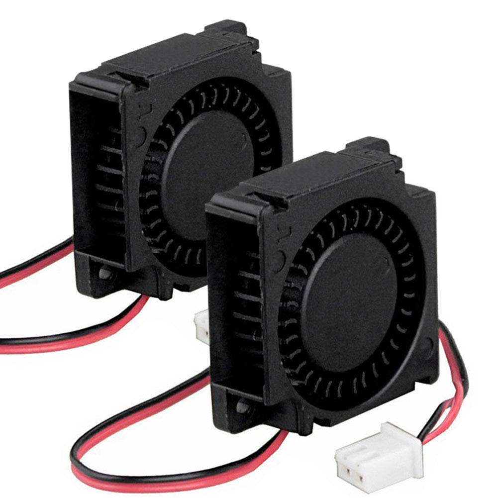 2 Pack Wathai 30mm x 10mm 5V Small DC Brushless Cooling Blower Fan 