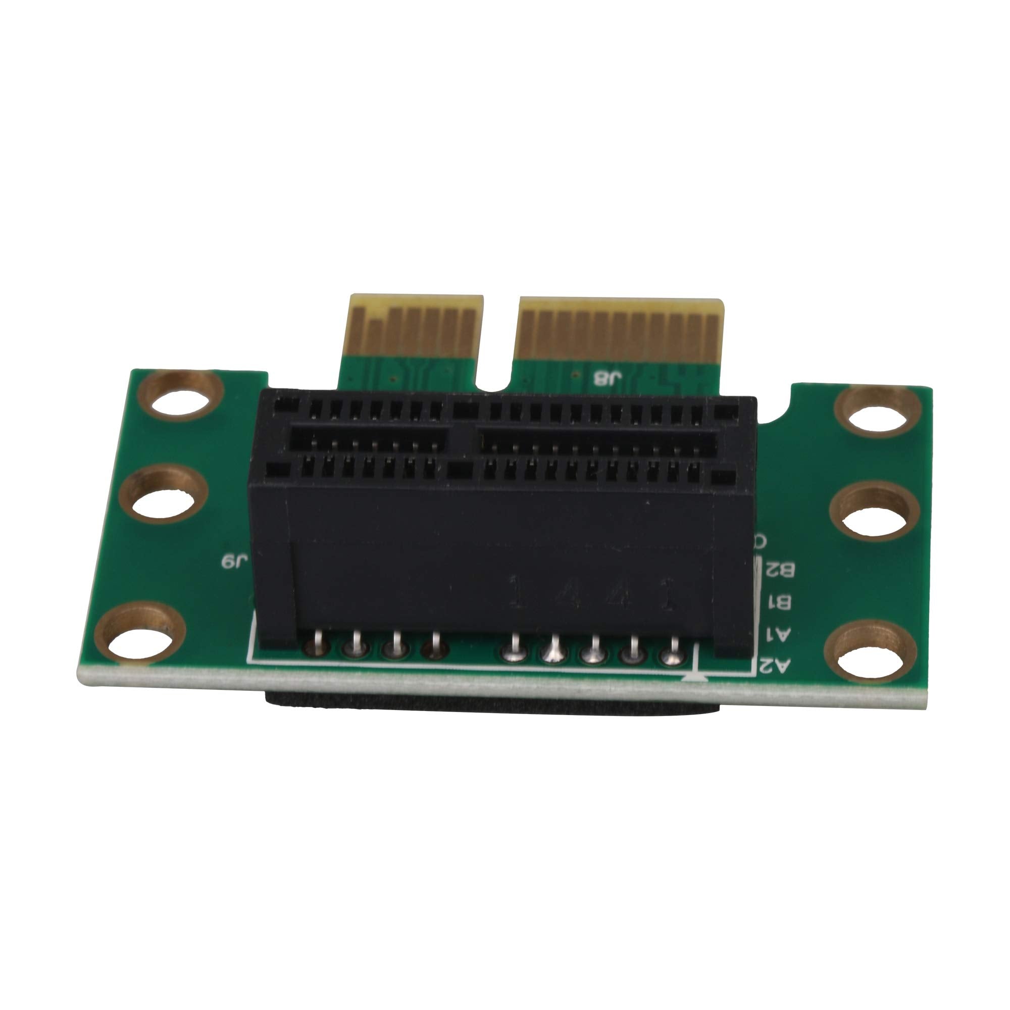 Rdexp Pci Express 1X Riser Card 90 Degree Right Angle Riser Adapter Card