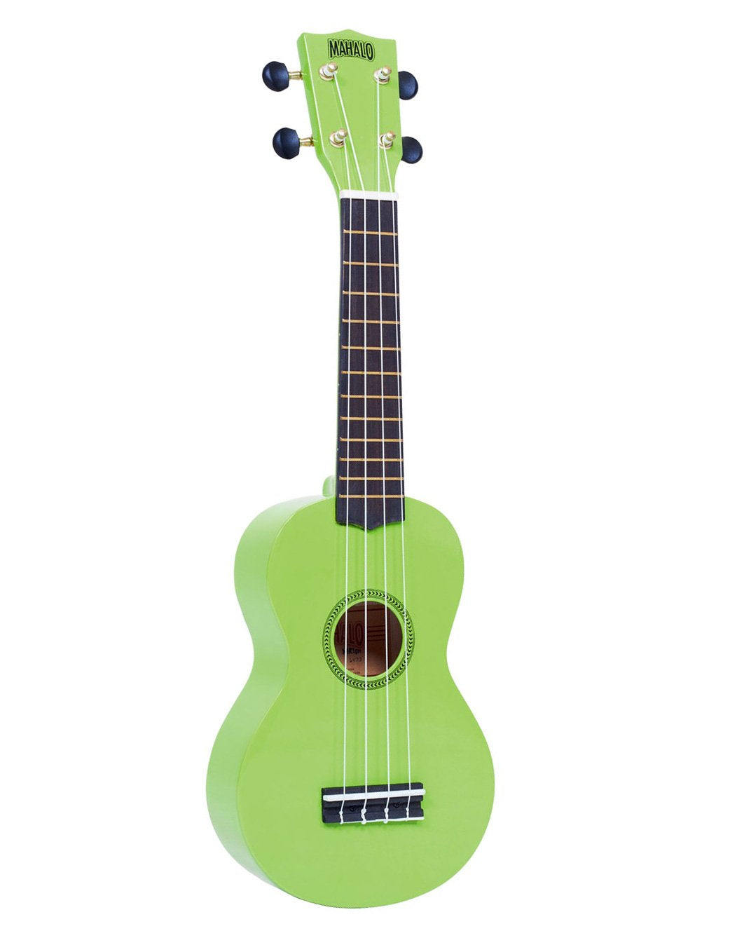 Mahalo Ukuleles Mr1Gn Rainbow Series Soprano Ukulele