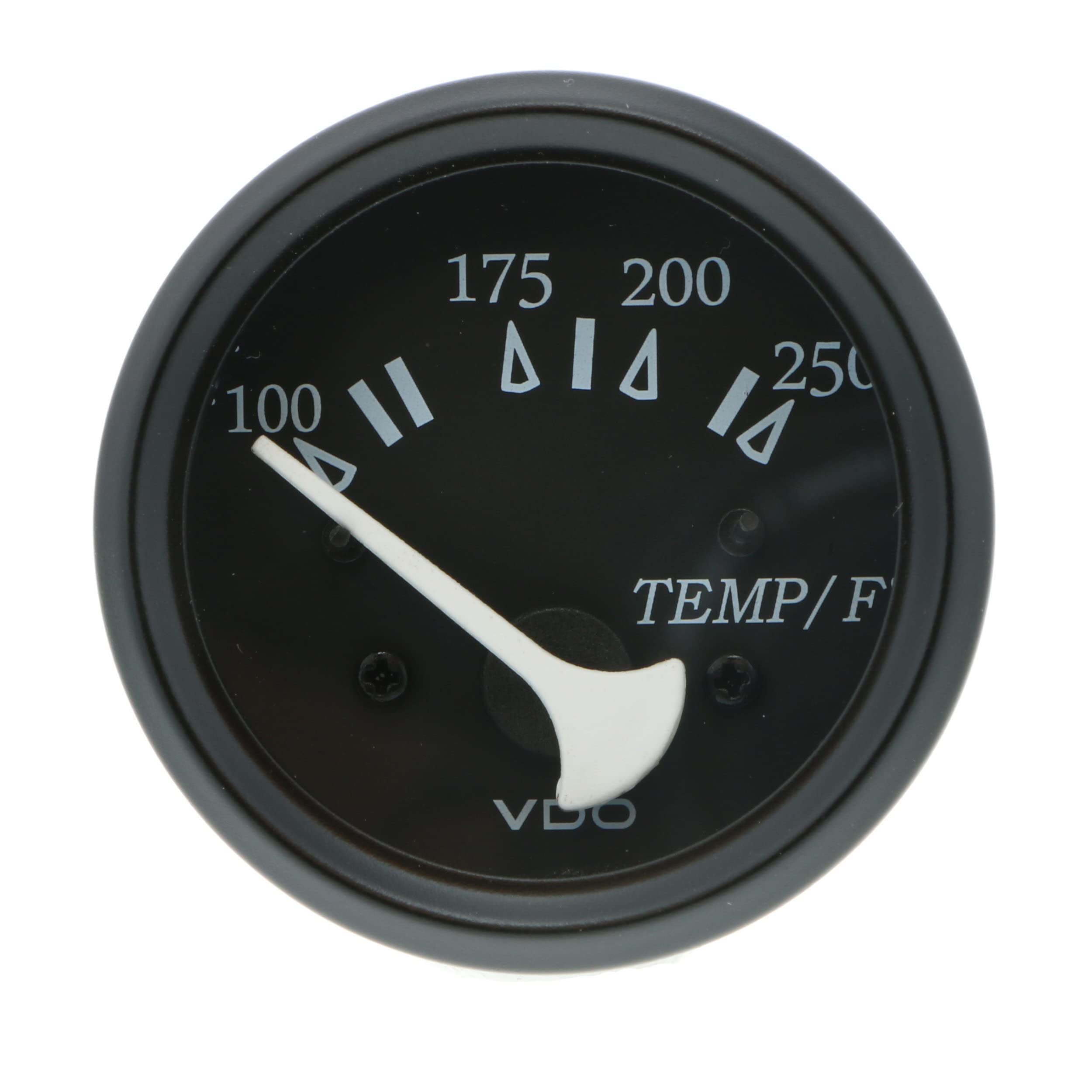 Vdo 310-11801 Cockpit Marine 250F Water Temperature Gauge Use With Marine 450-29 Ohm Sender 12V - Black,WBAUVB01DFSJN3I