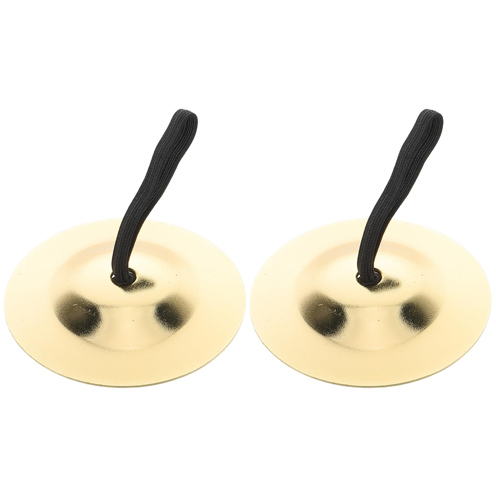 TOYANDONA 1pair Finger Cymbals Elegant Finish Musical Dance Accessory for Belly Dancing Comfortable Design for for Party Events