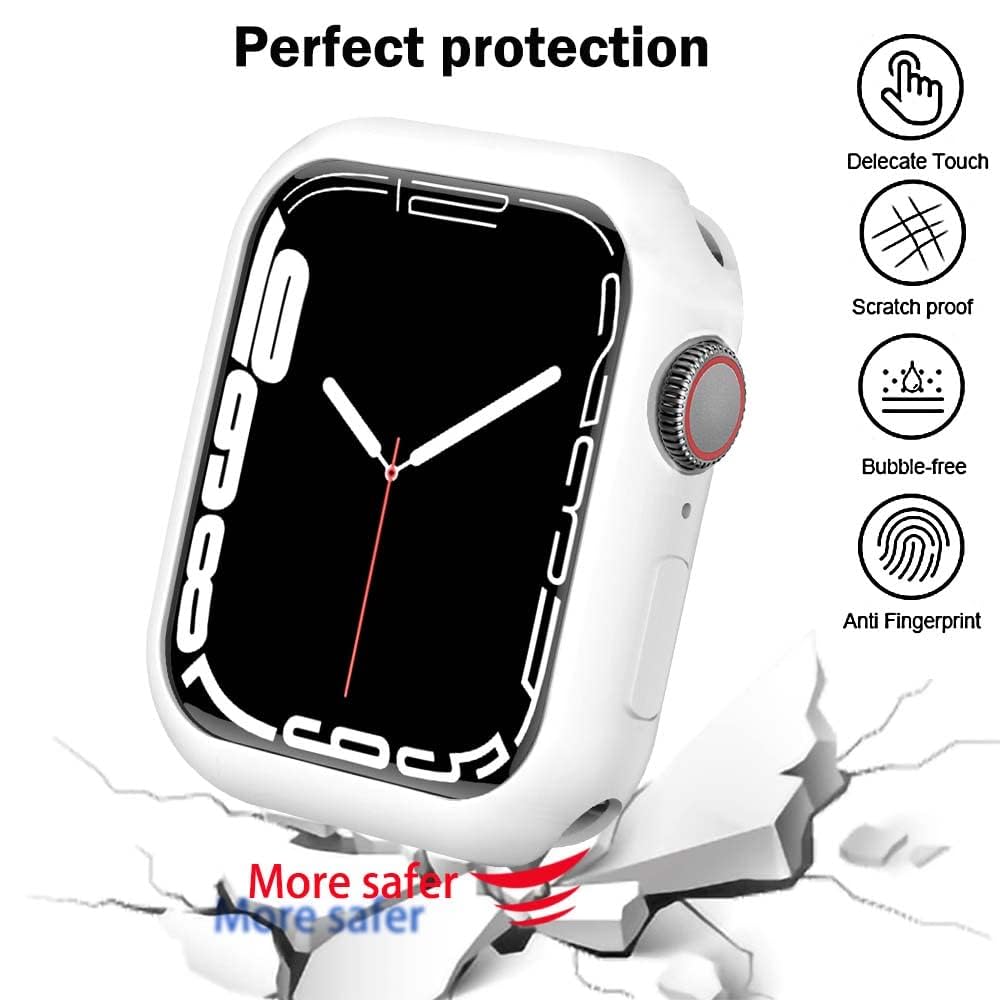 Botomall Compatible With Apple Watch Bumper Case 42Mm Series 10 [2024] Soft Flexible Tpu Thin Lightweight Protective Cover For I