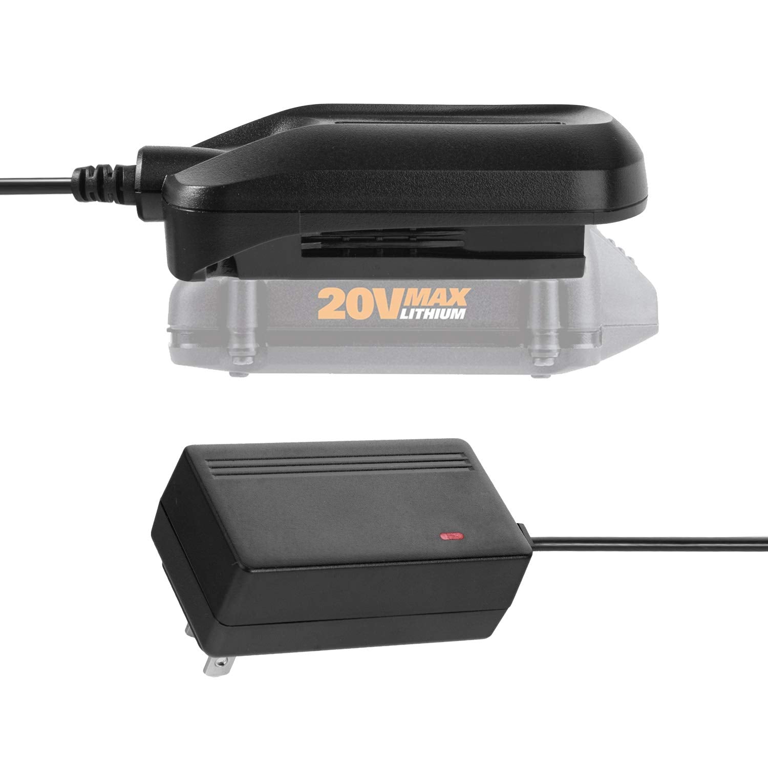 Wa3742 Charger For 20V Lithium Battery Wa3520 Wa3525 Wa3578, Cell9102 Replacement Worx Battery Charger 20V Wa3732 Wa3875 Wa3881