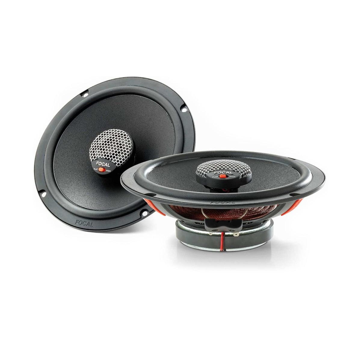 Focal Icu 165 Integration Series 6.5 Inch Coaxial Speakers (Pair), Rms: 70W   Max: 140W
