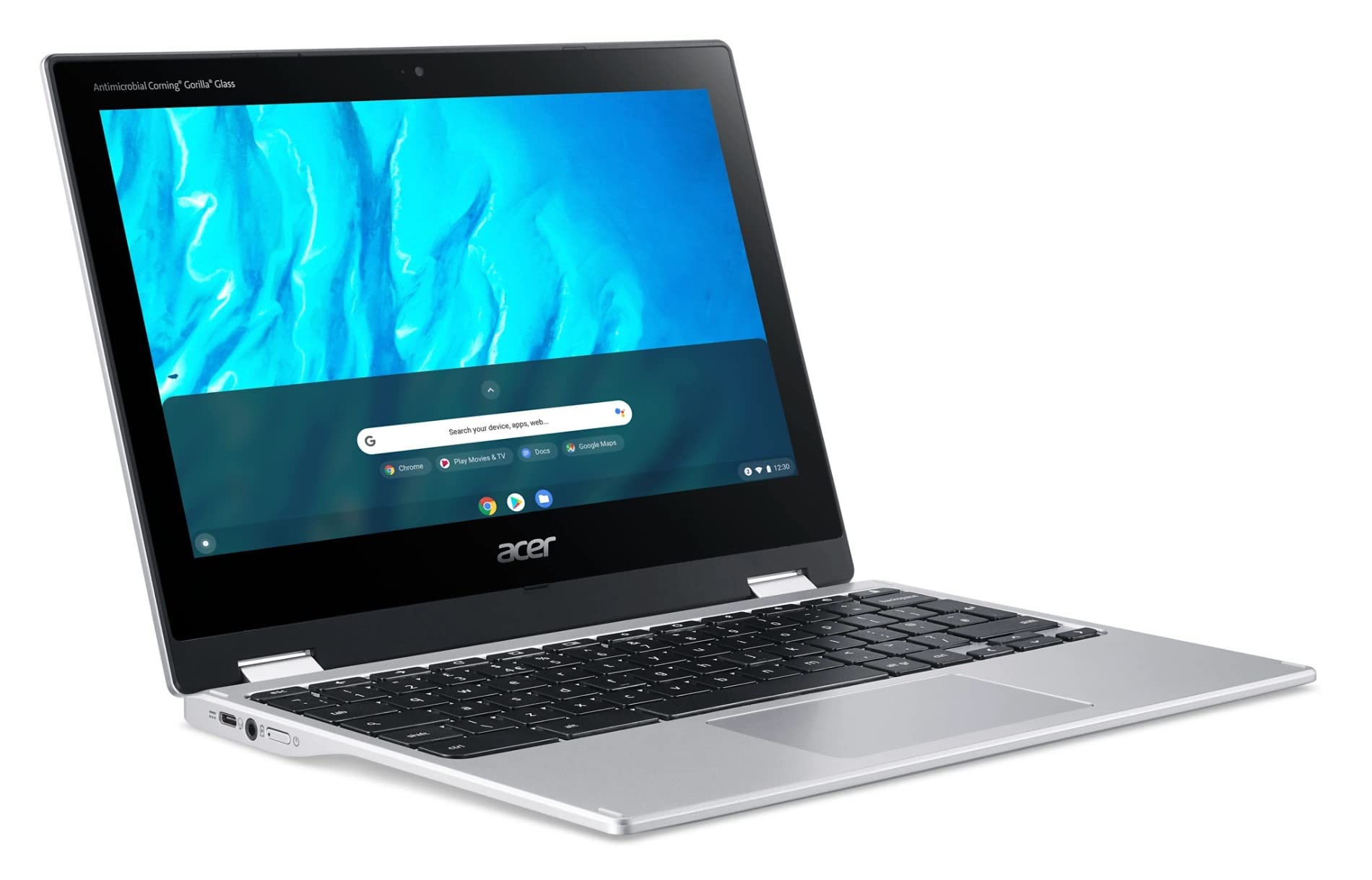 Acer Spin 311 3H 11.6'' 2 In 1 Touchscreen Chromebook (8 Core Mediatek Mt8183C, 64Gb Emmc, 4Gb Ram, Stylus) Flip Convertible Lap