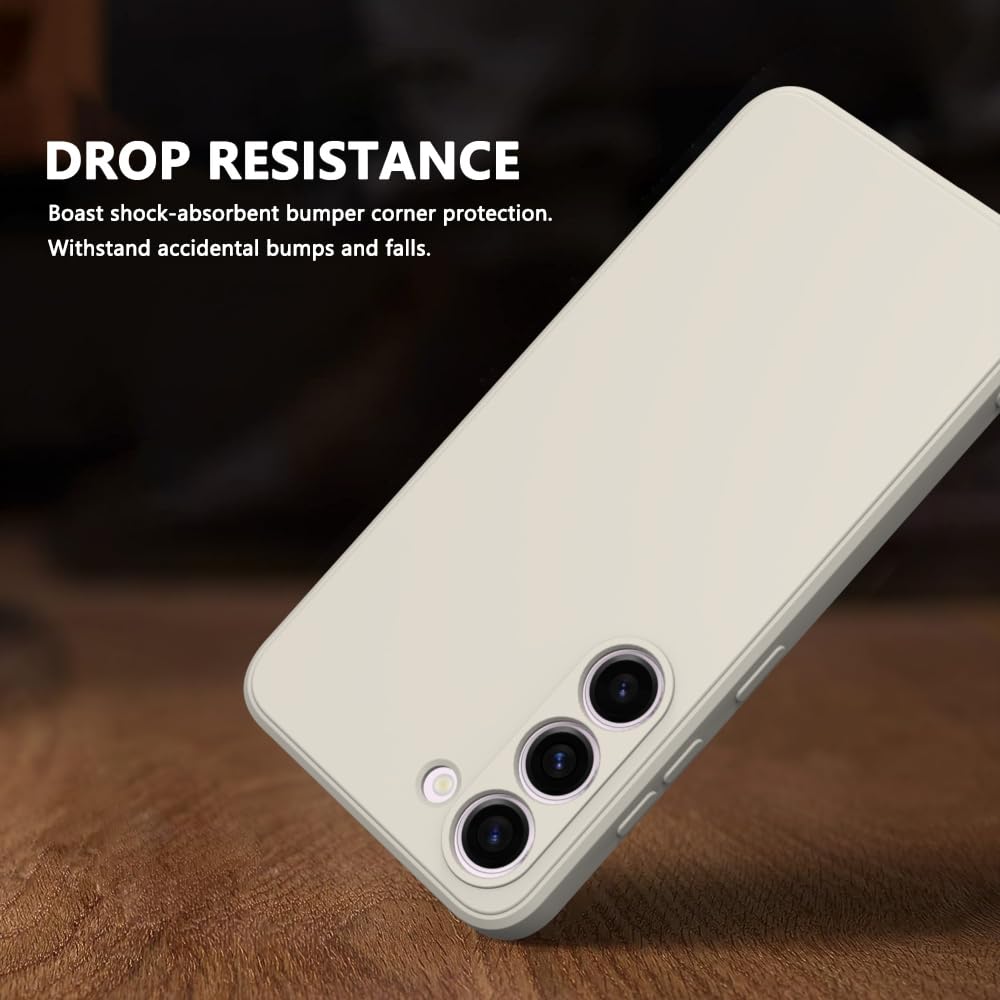 Wogroo For Samsung Galaxy S24 Plus Case White, Scratch Resistant With Soft Touch, Slim Thin Phone Cover For Samsung Galaxy S24 P