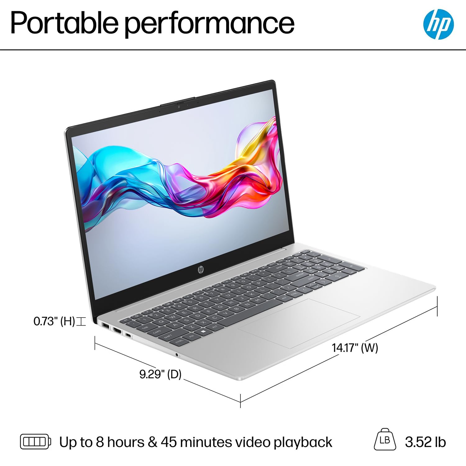 Hp 15.6 Hd Touchscreen Laptop | 10-Core Intel Core I5-1235U | Intel Iris Xe Graphics | 32Gb Ram | 1.5Tb Ssd (1Tb Pcie Ssd Withhp