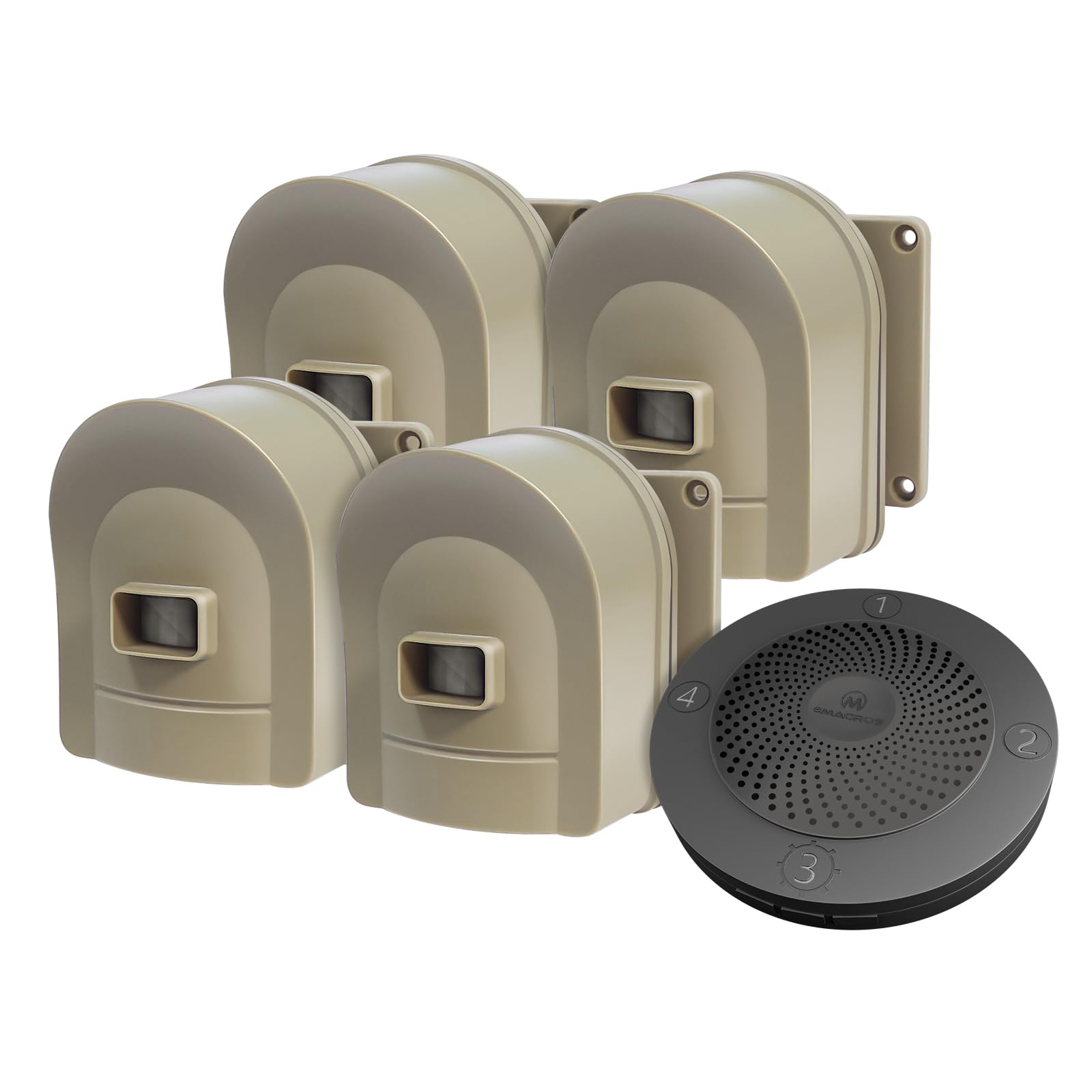 1/2 Mile Hosmart Driveway Alarm Wireless Sensor System & Driveway Sensor Alert System Weatherproof Security Outdoor Motion Sensor & Detector