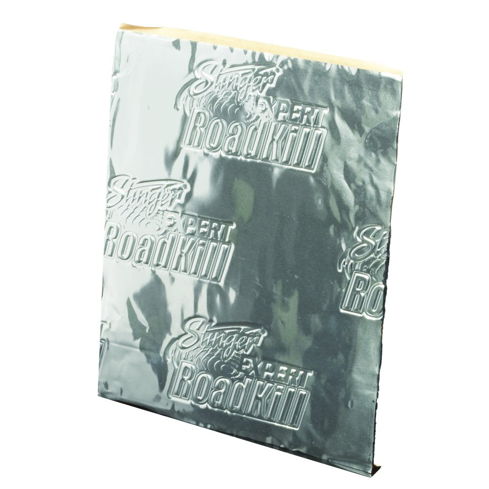 Stinger Rkxsk Roadkill Expert Series Sound Damping Material Speaker Kit,Black